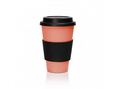 Wholesale RPET Plastic Reusable Silicone Mug Portable Coffee Cups With Lid Custom