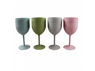 Customizable Food Grade  Plastic Wine Glass BPA Free Plastic Drinking Cup