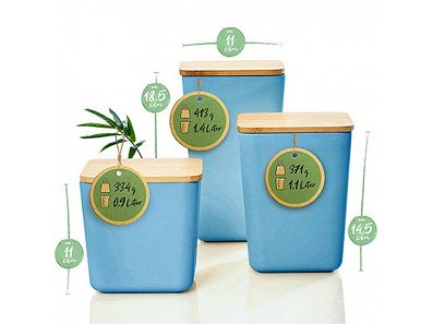 Wholesale good price eco bio bamboo fiber food storage container