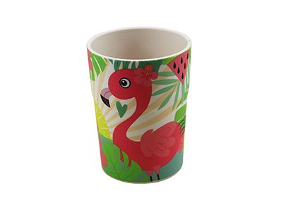 Custom Cute Cartoon Character RPET Kids breakfast milk cup juice cup